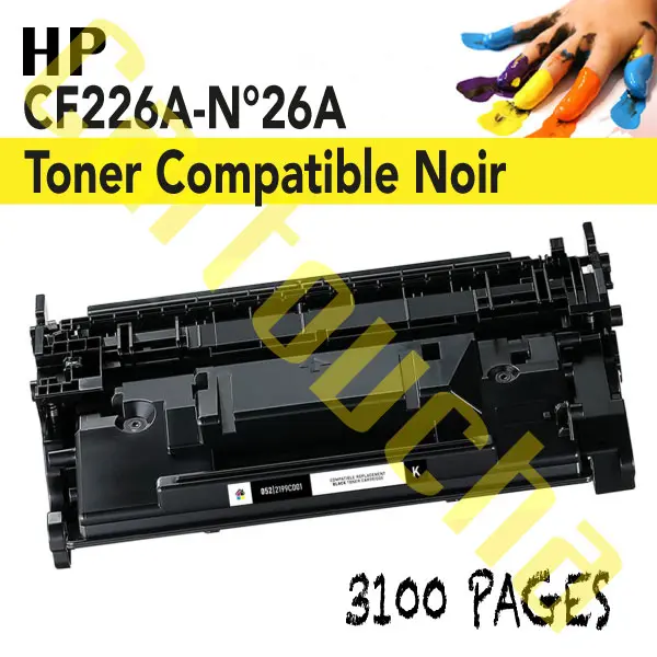 Toner Compatible HP CF226A N°26A