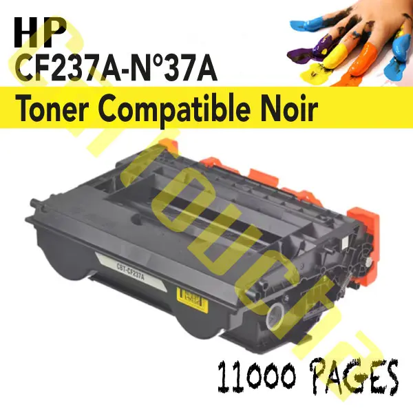 Toner Compatible HP CF237A N°37A