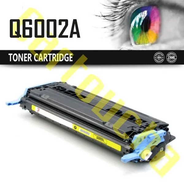Toner Compatible Yellow HP Q6002A N°124A 