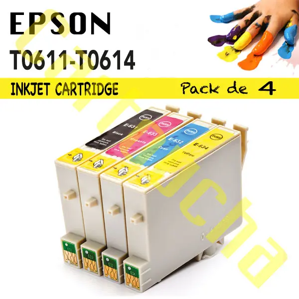 Cartouche Compatible Noir Epson T0611