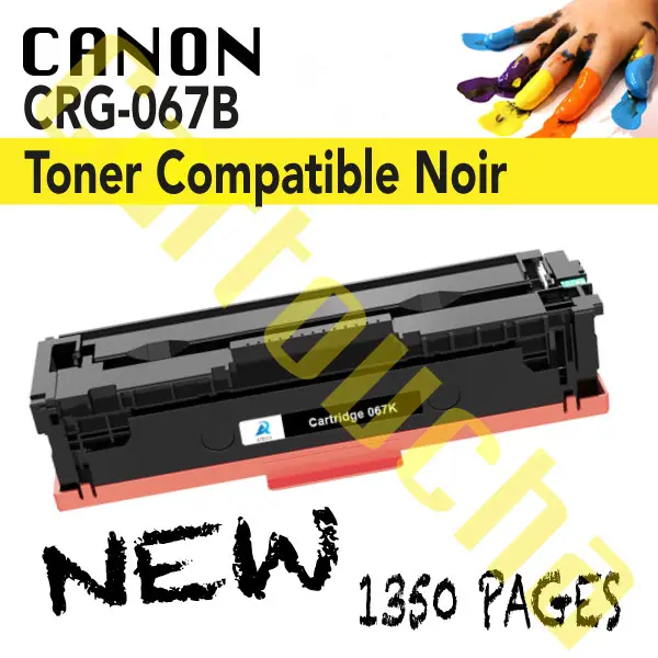 [201067B] Toner Compatible Noir Canon CRG-067B
