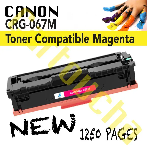 Toner Compatible Magenta Canon CRG-067M 