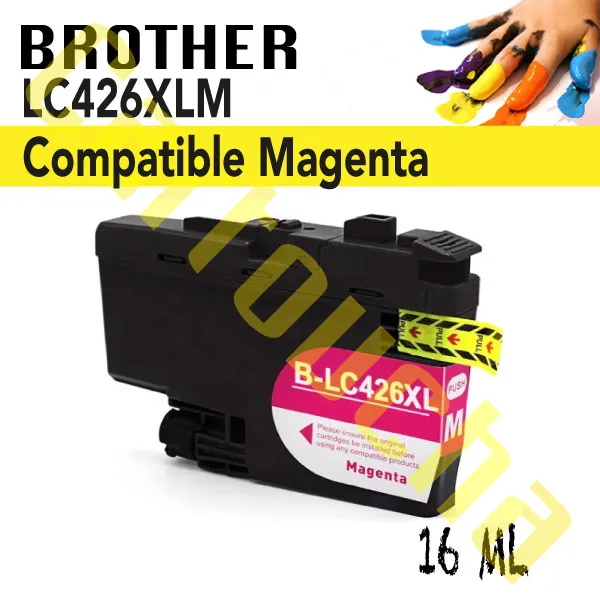 [100426XLM] Cartouche Compatible Magenta Brother LC426XLM