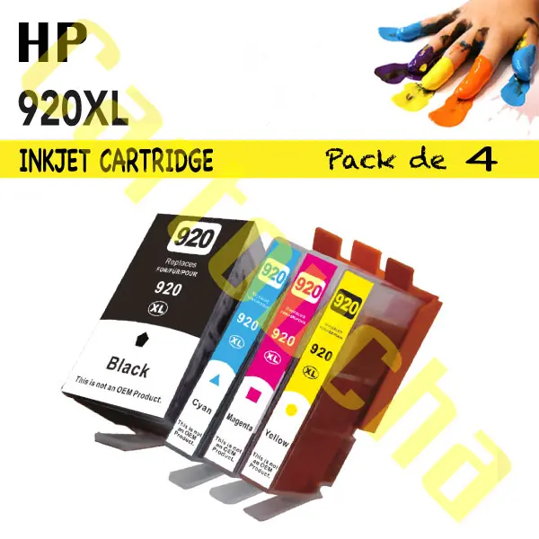 Cartouche Compatible Yellow HP N°920XLY