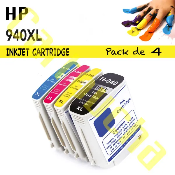 Cartouche Compatible Yellow HP N°940XLY