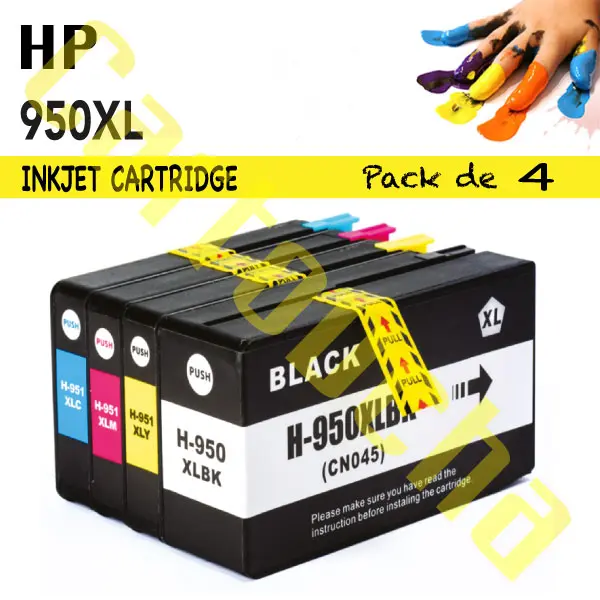 Cartouche Compatible Noir HP N°950XLB
