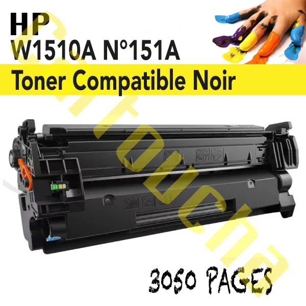 Toner Compatible HP W1510A N°151A