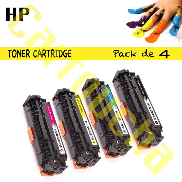 Toner Compatible Noir HP CF380A N°312A