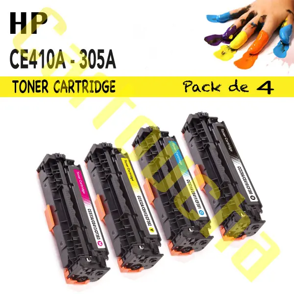 Toner Compatible Magenta HP CE413A - N°305A