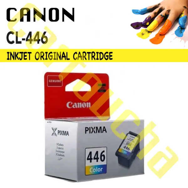 Cartouche ORIGINE Couleur Canon 446
