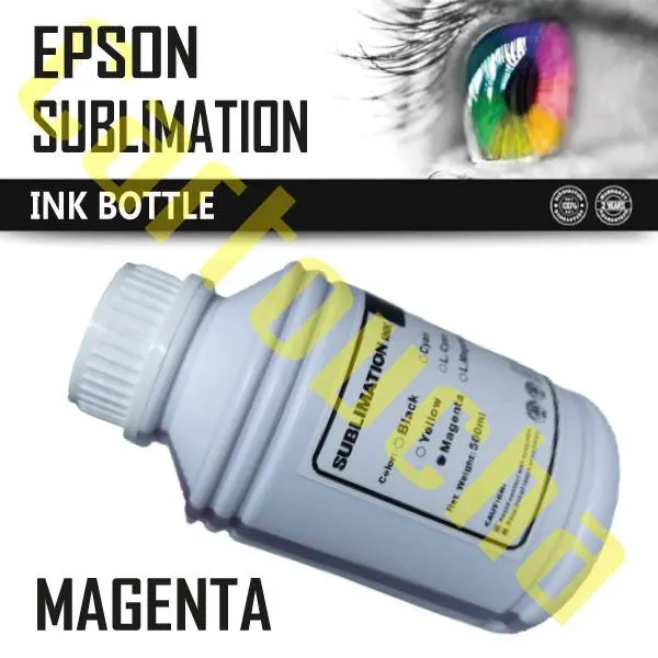 Bouteille Encre SUBLIMATION Magenta de 500ML Universel  
