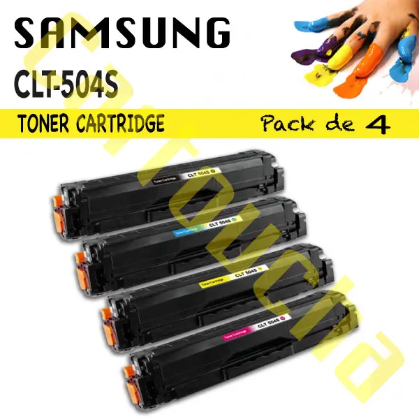 Toner Compatible Cyan Samsung CLT-K504S