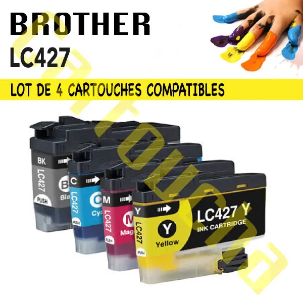 Cartouche Compatible Cyan Brother LC427C