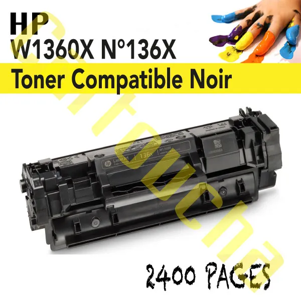 [203136X] Toner Compatible W1360X N°136X