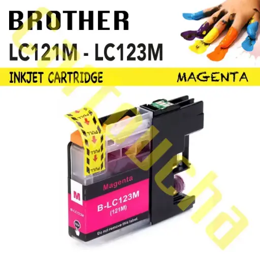 [100123M] Cartouche Compatible Magenta Brother LC123M
