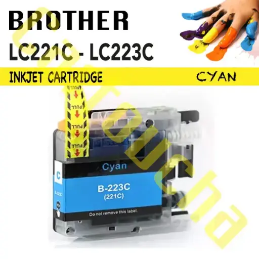 [100223C] Cartouche Compatible Cyan Brother LC223C