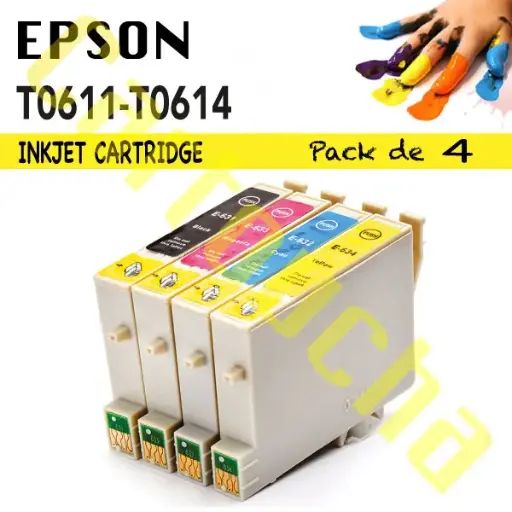 [102612C] Cartouche Compatible Cyan Epson T0612