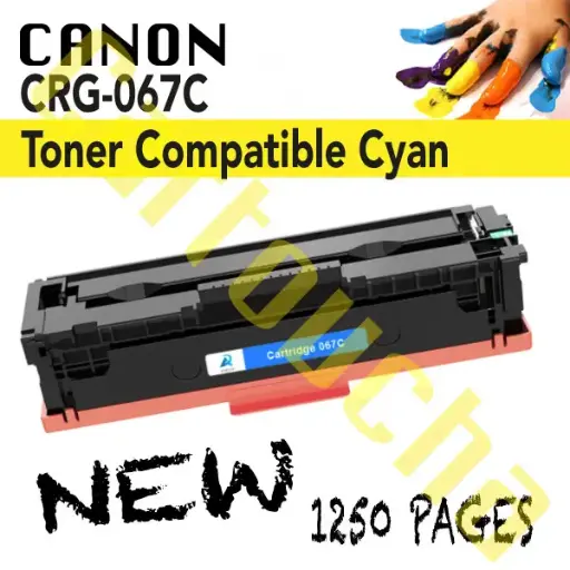 [201067C] Toner Compatible Cyan Canon CRG-067C