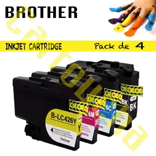 [100426M] Cartouche Compatible Magenta Brother LC426M
