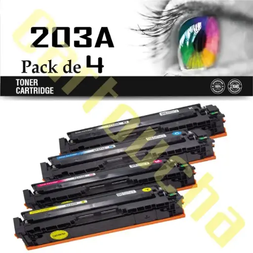 [201054Y] Toner Compatible Yellow Canon 054
