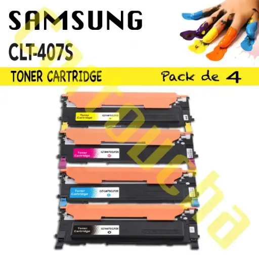 [210407Y] Toner Compatible Yellow Samsung CLT-K407S