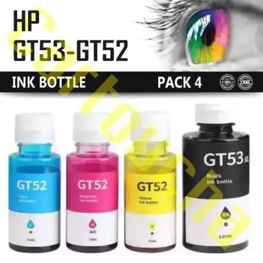 [503GT52C] Bouteille Encre Cyan 70ml pour HP GT58XX-315 GT52
