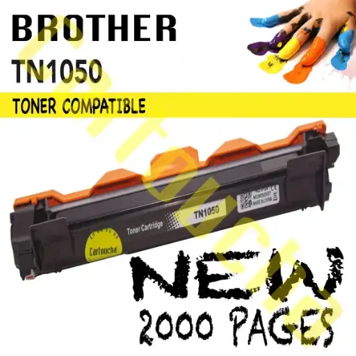 [2001050XB] Toner Compatible HAUTE CAPACITE Brother TN1050