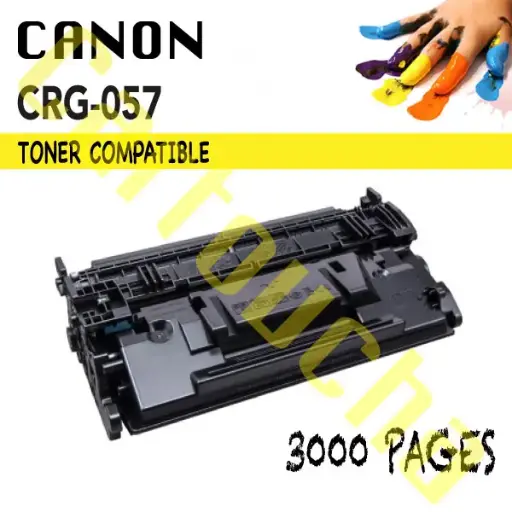 [201057SP] Toner Compatible Noir Canon 057 SANS PUCE