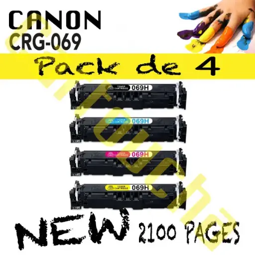 [201069] LOT TONER COMPATIBLE CANON CRG-069